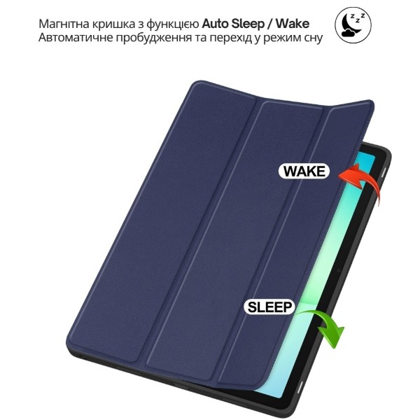 Фото - Чохол для планшету BeCover Flexible TPU Mate з кріпленням for Samsung Galaxy Tab A11 SM-X133/X135 8.7" Deep Blue (715585)